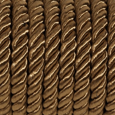Cord twisted, d = 5 mm, 9 ± 1 m, coffee color-1