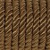Cord twisted, d = 5 mm, 9 ± 1 m, coffee color