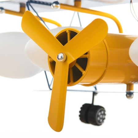 Causte "Airplane" 4he14 40W yellow-blue 67x65x80 cm-9