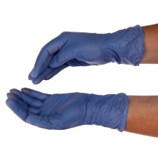 Medical Kometali gloves, diagnostic, non -puddered, window (vinyl with the addition of nitrile), size S, non -sterile, 50 pairs