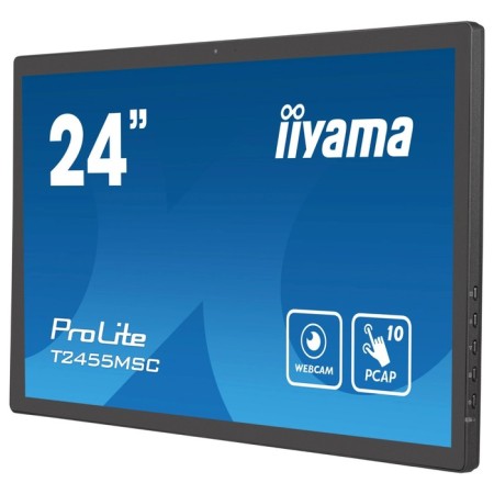 Monitor IIYAMA 23.8 "Prolite T24555MSC-B1 Black IPS LED 16: 9 HDMI M/M glossy 1000: 1 400C 107891-5