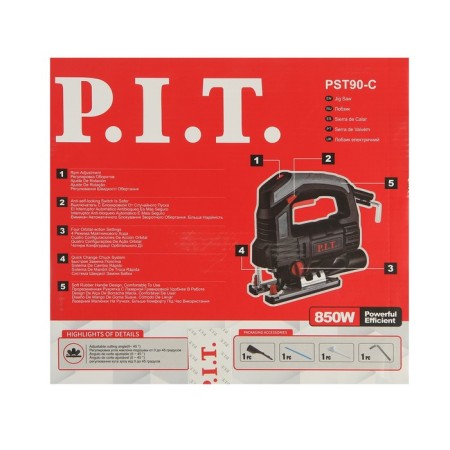 P.I.T. PST90-C, 850 W, 0-3000 move/min, speed adjustment, blowing function-10