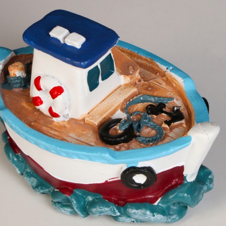 Surfacing ship "Fisherman" 10*6*6cm-4