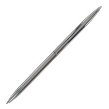 Gift handle, metallic housing, silver