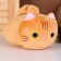 Soft toy "kitten", 20 cm, beige color