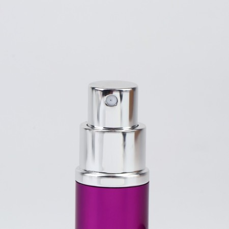 Perfume bottle, with a spray, 10 ml, purple color-10