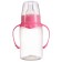 A bottle for feeding, a classic throat, 150 ml., From 0 months, cylinder, with handles, mix color
