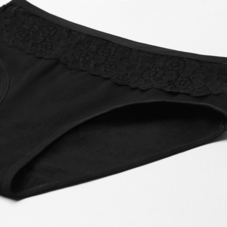 Cowards women's slips, black color, size 4xl-1