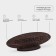 Wild Kitchen's plate “Reserve”, 14.5 × 5 cm, plywood, dark beech