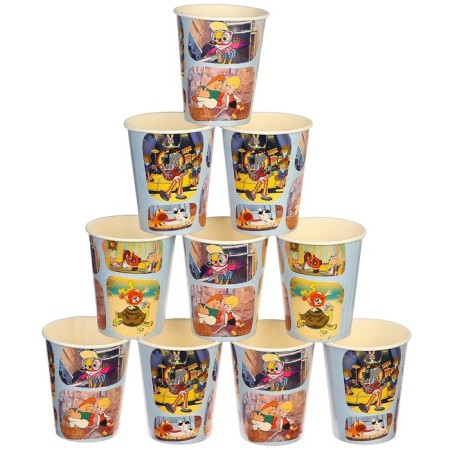 Paper glass "Happy Birthday!", 250 ml, Soyuzmultfilm-5