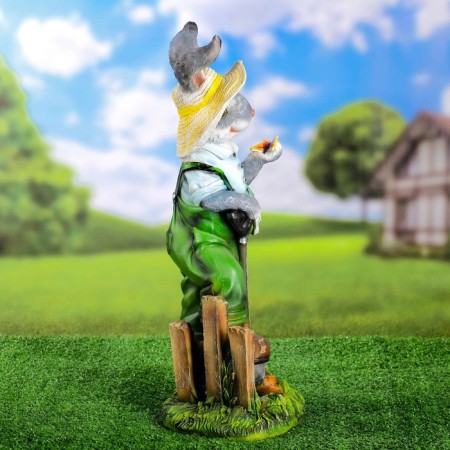 Garden Figure "Hare Fermer" 24x20x52.5cm-1