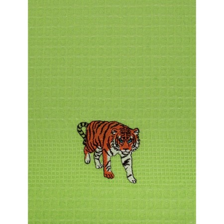 A set of wuffed napkins Diva Afrodita "Tiger", size 40x60 cm, 2 pcs-2