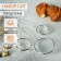 Set of sieve, 3 pcs, d = 7 cm, 8 cm, 10 cm