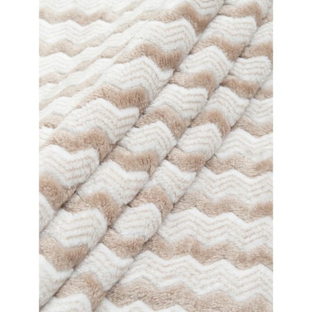 Texrepublic blanket, size 150x200 cm, beige color-7