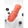 Kokos nozzle with additional stimulation, realistic, TPE, bodily, 16.5 cm