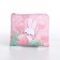 Children's textile wallet "Bunny", 11x9x0.5 cm, mint color