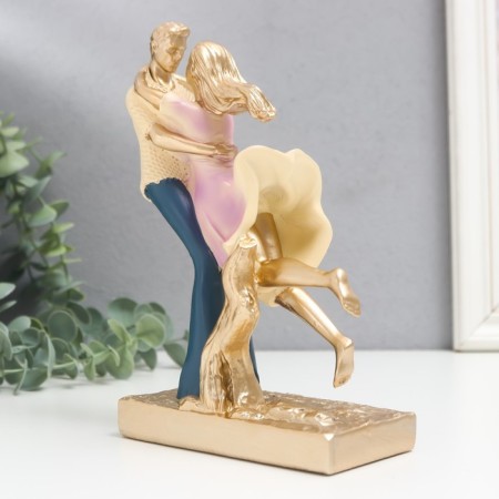 Souvenir Polystone "The long -awaited meeting" 6x12.5x19.5 cm-2