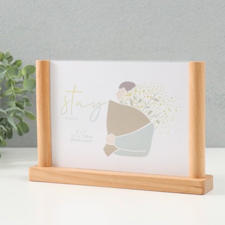 Photo frame wood in 1 photo 13x18 cm "Alviss" 21x3.5x14 cm-1