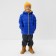 Children's jacket KAFTAN p. 36 (134-140 cm), blue