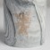 Ceramic glass with embossing, Paris, 8 x 9.5 cm