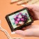 Casket "Flowers", 7.5 × 10 cm, lacquer miniature