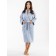 Frequency bathrobe, size 46, lilac color