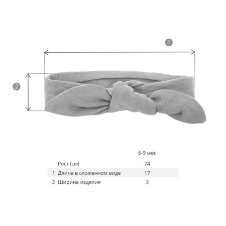 Basic bantic bandage, height 74 cm-4