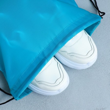 Bagmaker for shoes, turquoise color, 30 x 40 cm-5