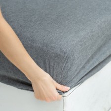 Boyle elastic sheet, size 200x160x25 cm, dark gray color