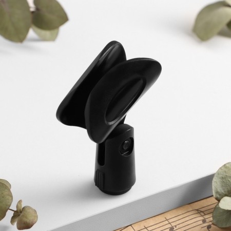 Microphone holder for the Music Life J1 rack, 5.8 x 8.5 cm, D microphone 2.5 cm-3
