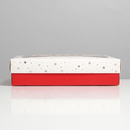 Gift box "Crystal", 23.5 x 20.5 x 5.5 cm, New Year-4
