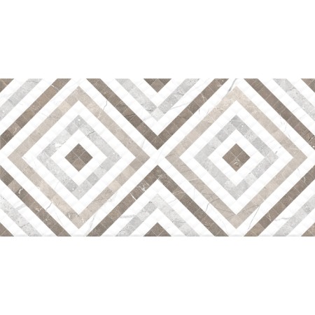 Tile facing ornament Siluet GT White, GT123VG 50x25