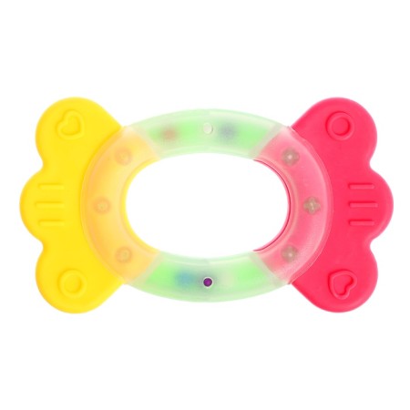 A set of rattles with a teether for teeth “Fruitics. Orange ", 4 pcs-7