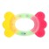 A set of rattles with a teether for teeth “Fruitics. Orange ", 4 pcs