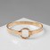 Bracelet Metal "Athena" ring, color gold