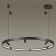 Suspended lamp IP20 LED 63W+37W 2656lm 3000-6000K, with DPD