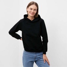 Feminine sweatshirt, black color, size 44