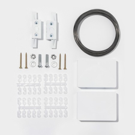 Cornice - string, two -row, 5 m, plastic hook-2