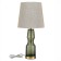 ST LUCE bedside lamp. SL1005.904.01. Saya. 1x40 W, E27, 35x35x72 cm, olive color, brass