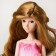 Hair for dolls "wavy with a tail" size is small, color 22