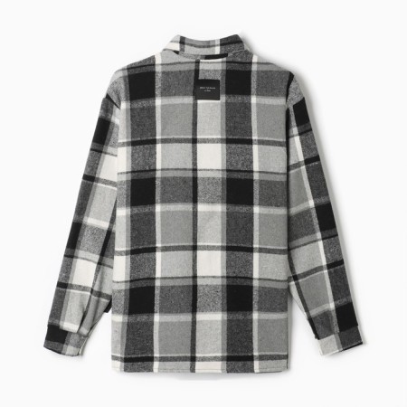 Male shirt in MIST cage, size 46, black/white-9