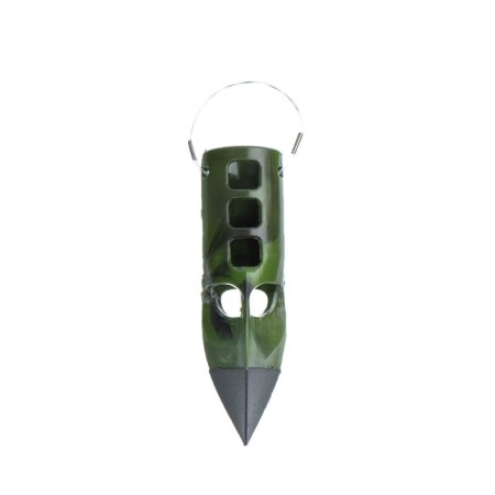 Boat-feed plastic X-Feeder PL Camo Serbia M, Camo color, 50 g, 37 ml