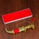 Souvenir knife, 19 cm, horse -shaped handle, mix