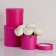 Set of boxes 3 in 1 (18*18*17/15*15*15/12*12*12 cm), fuchsia