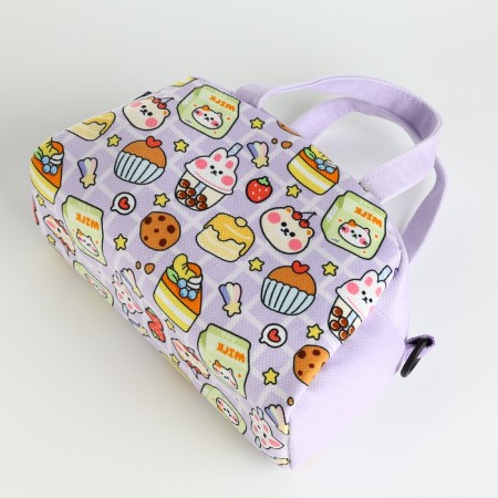 Bag Cotton Sweets, 21*8*13.5, lightning departure, string reg, lilac-3