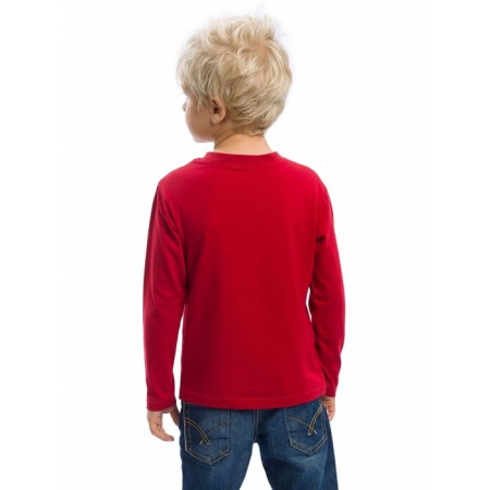 Jumper for boys, height 86 cm, red color-2