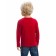 Jumper for boys, height 86 cm, red color