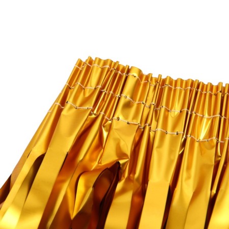 Skirt, 40 cm, Velcro, gold color-1