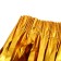 Skirt, 40 cm, Velcro, gold color