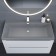 Quartz shell Uperwood Classic Quartz, 100 cm, gray matte, concrete